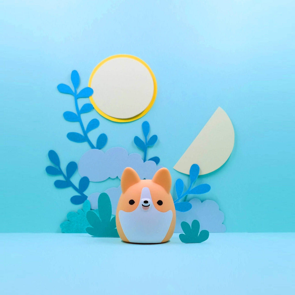 Super Fluffy Corgi Portable LED Light