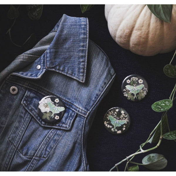 Nocturnal Bloom Button