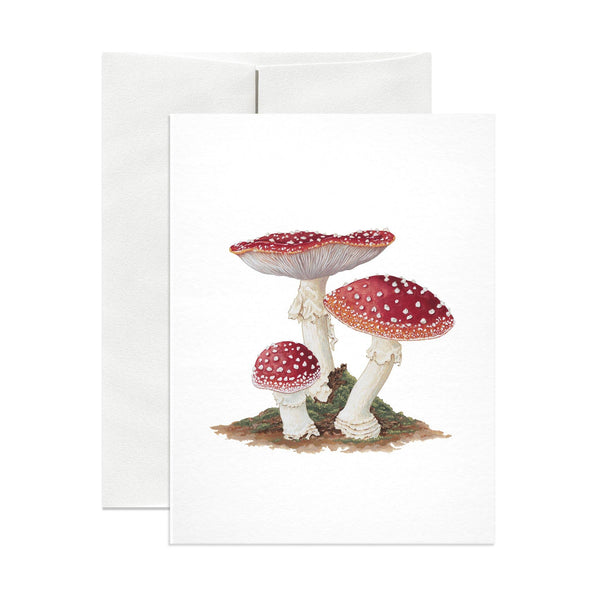 Amanita Muscaria Greeting Card