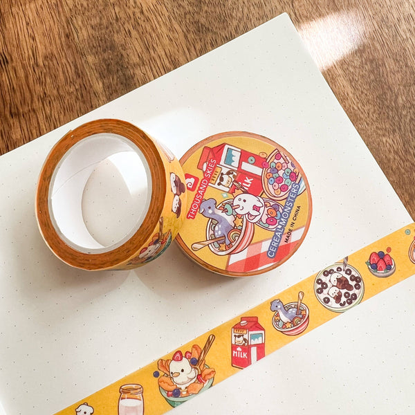 Cereal Monsters Washi Tape