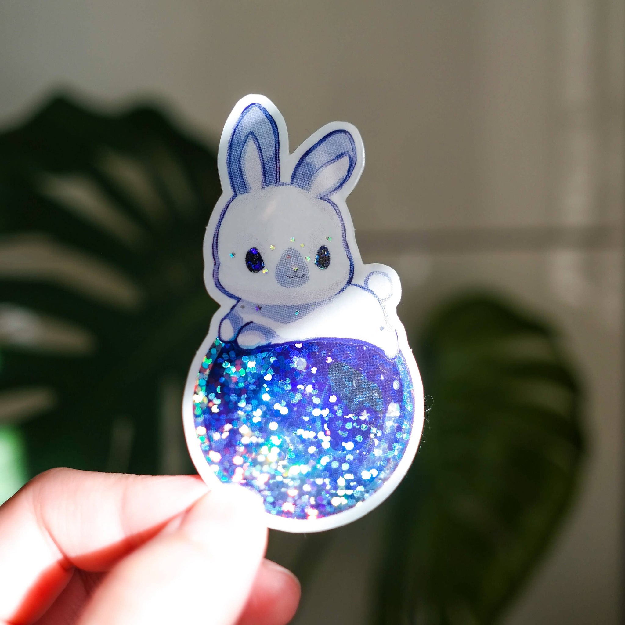 Bunny Universe Vinyl Sticker (Holographic)