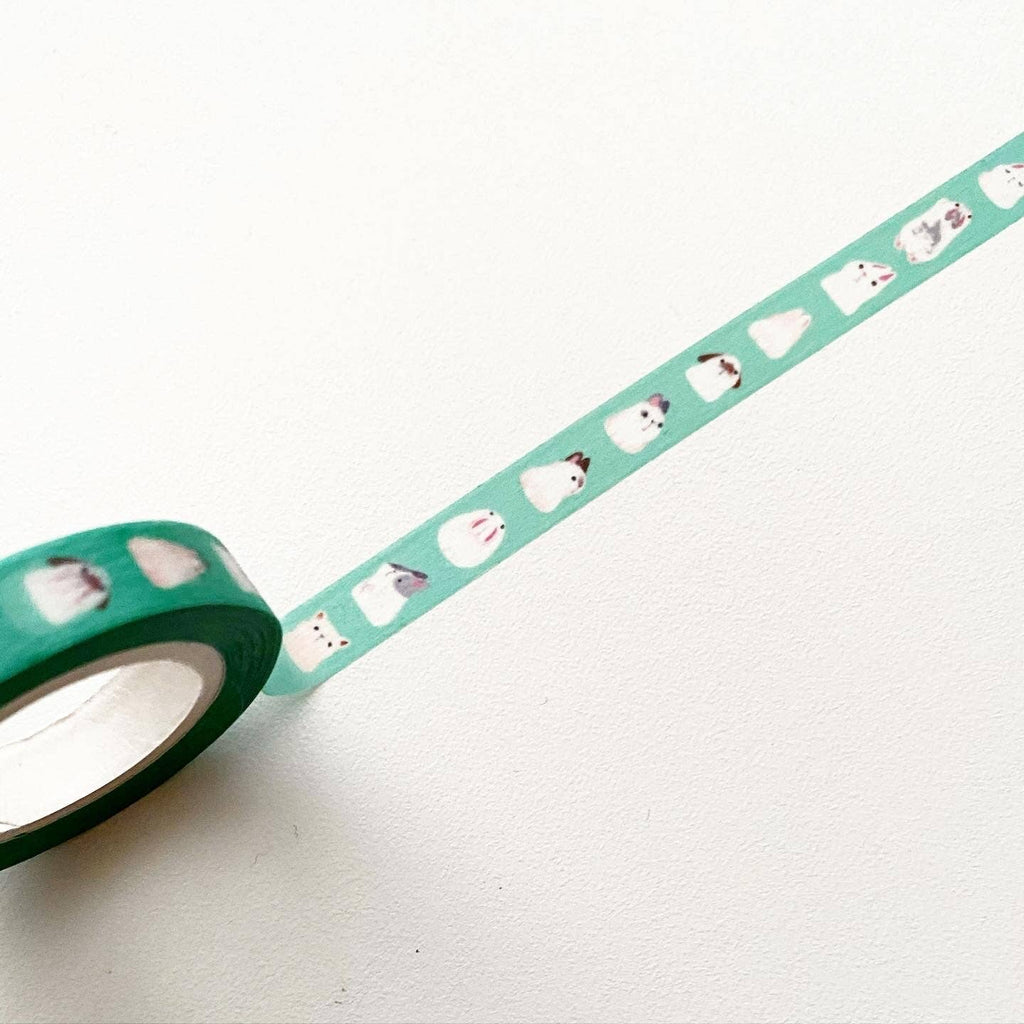 Bunnies Goal Tracker Washi Tape - 8mm