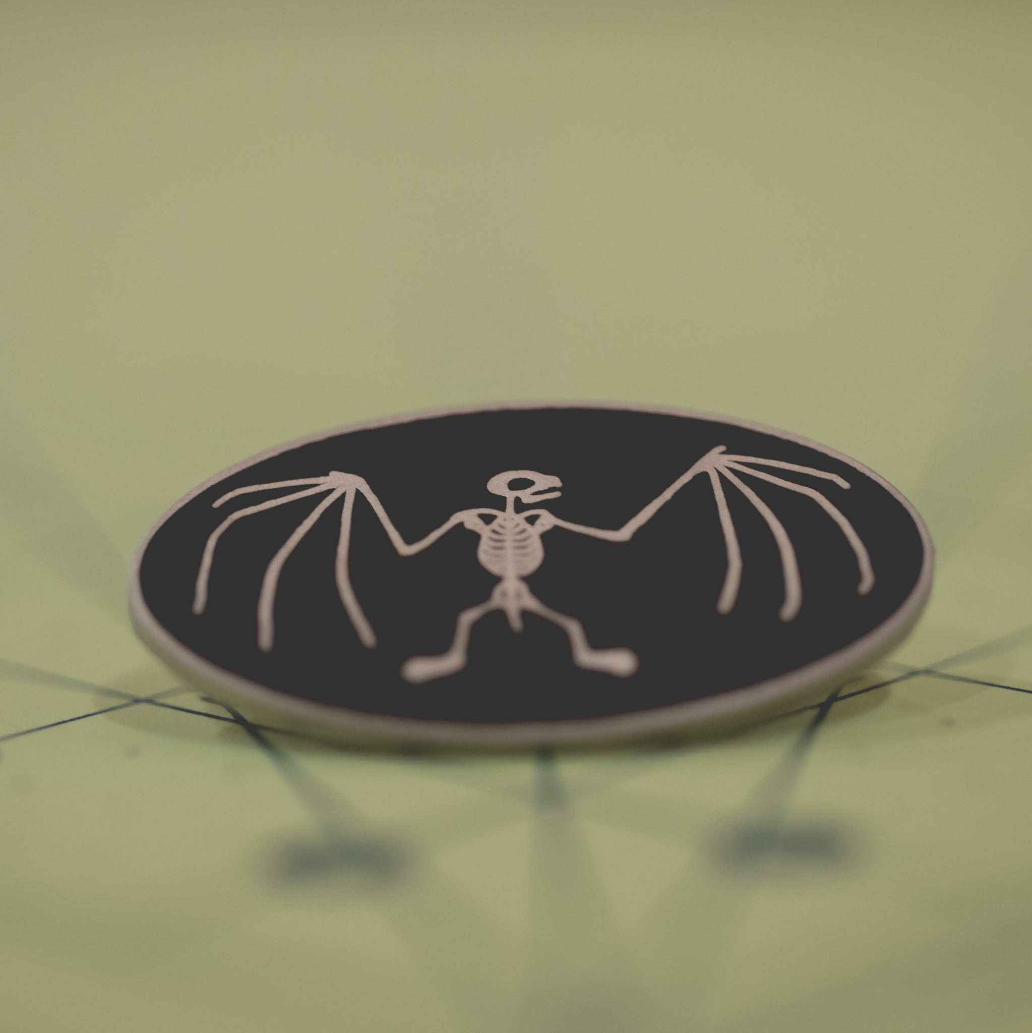 Bebe Bat Enamel Pin