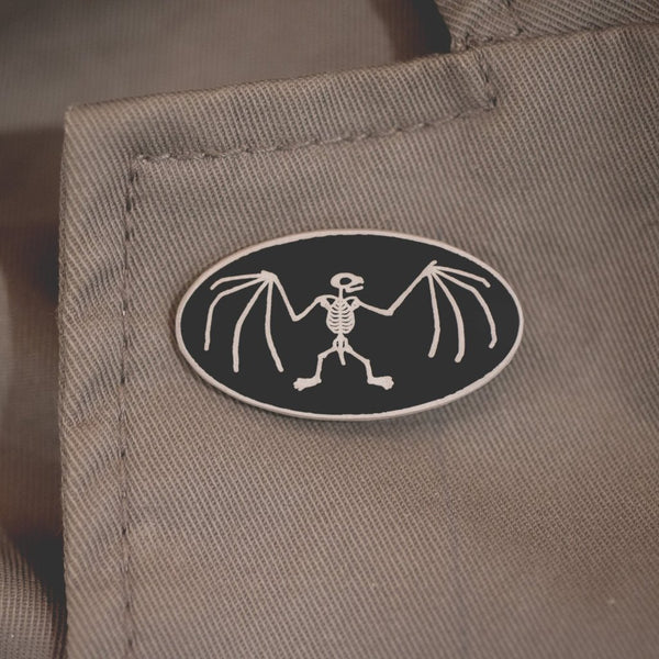 Bebe Bat Enamel Pin