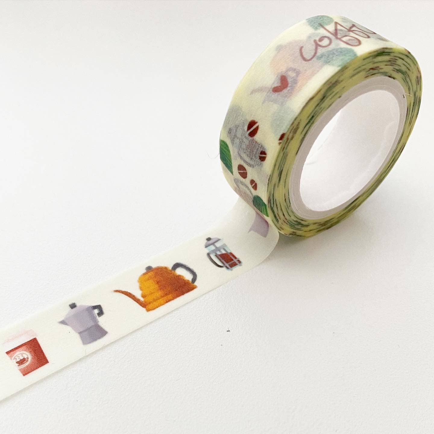Coffee Lover Washi Tape - 15mm