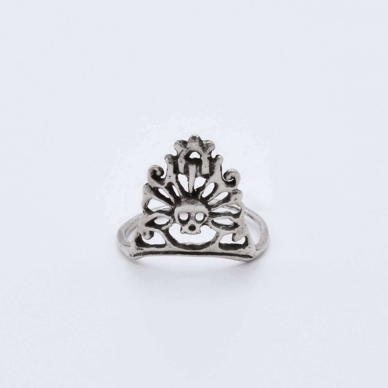 Skull Crown Ring