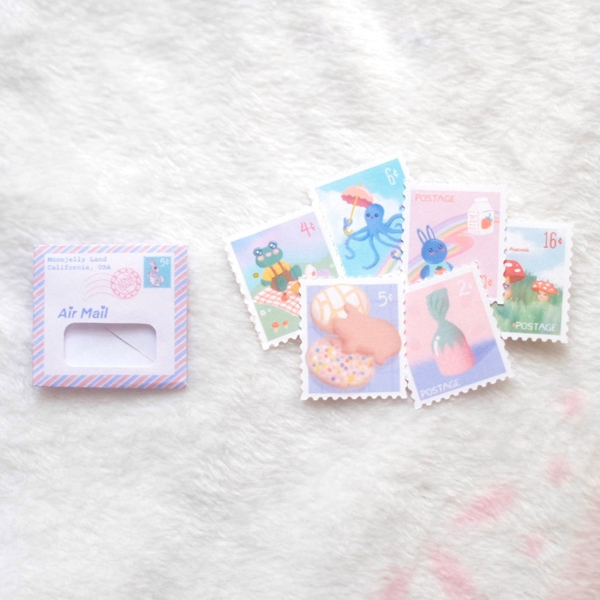 Dulce Postage Stamp Sticker Collection (Limited Edition)