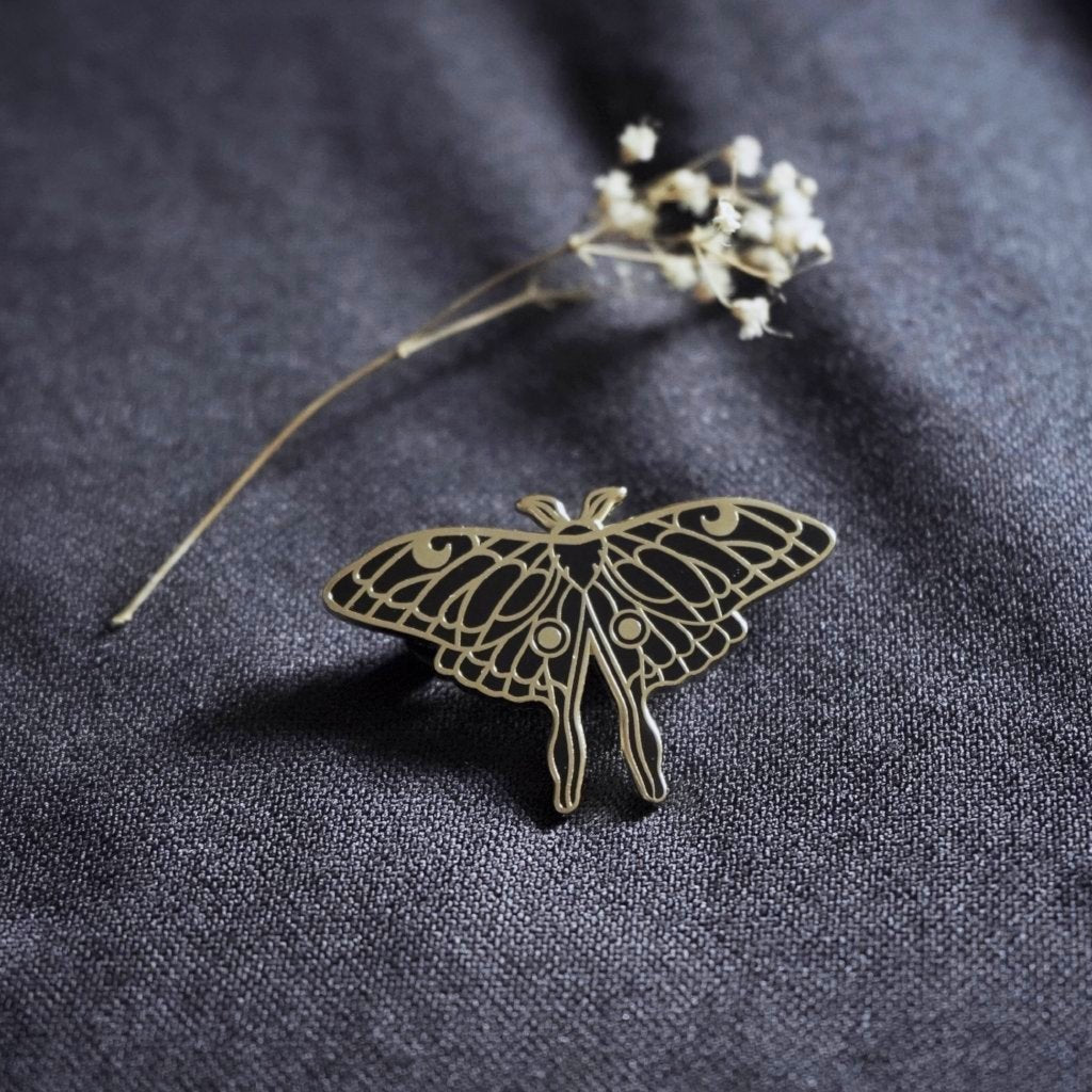 Luna Moth Pin