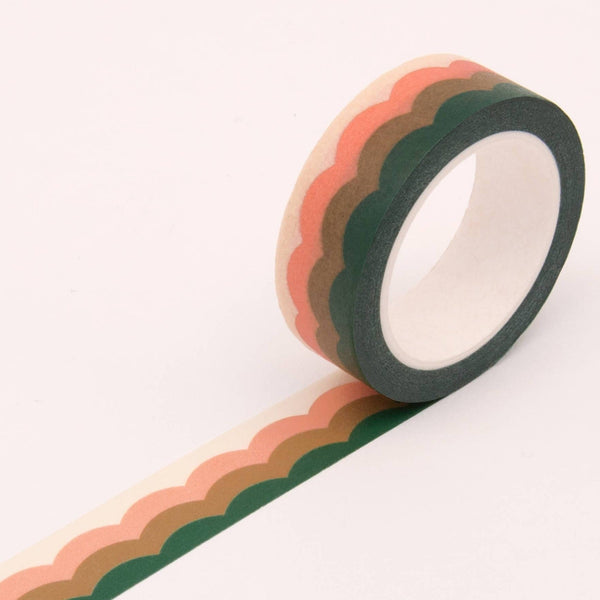 Scallop Pattern Washi Tape