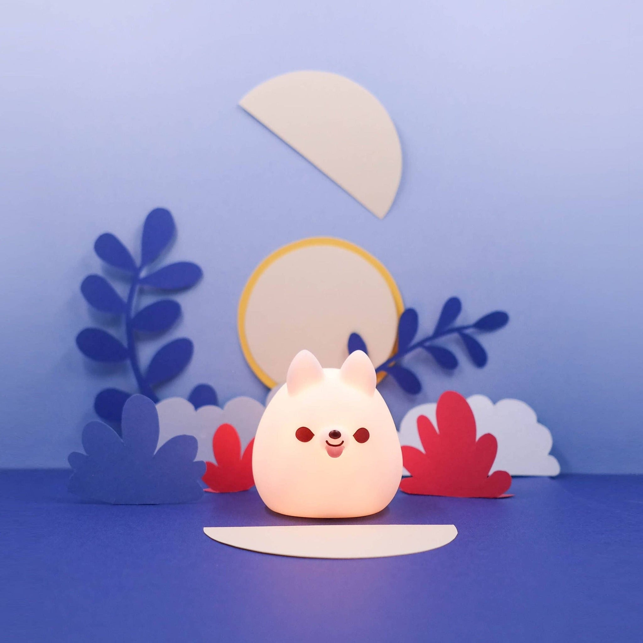 Super Fluffy Pom Portable LED Light