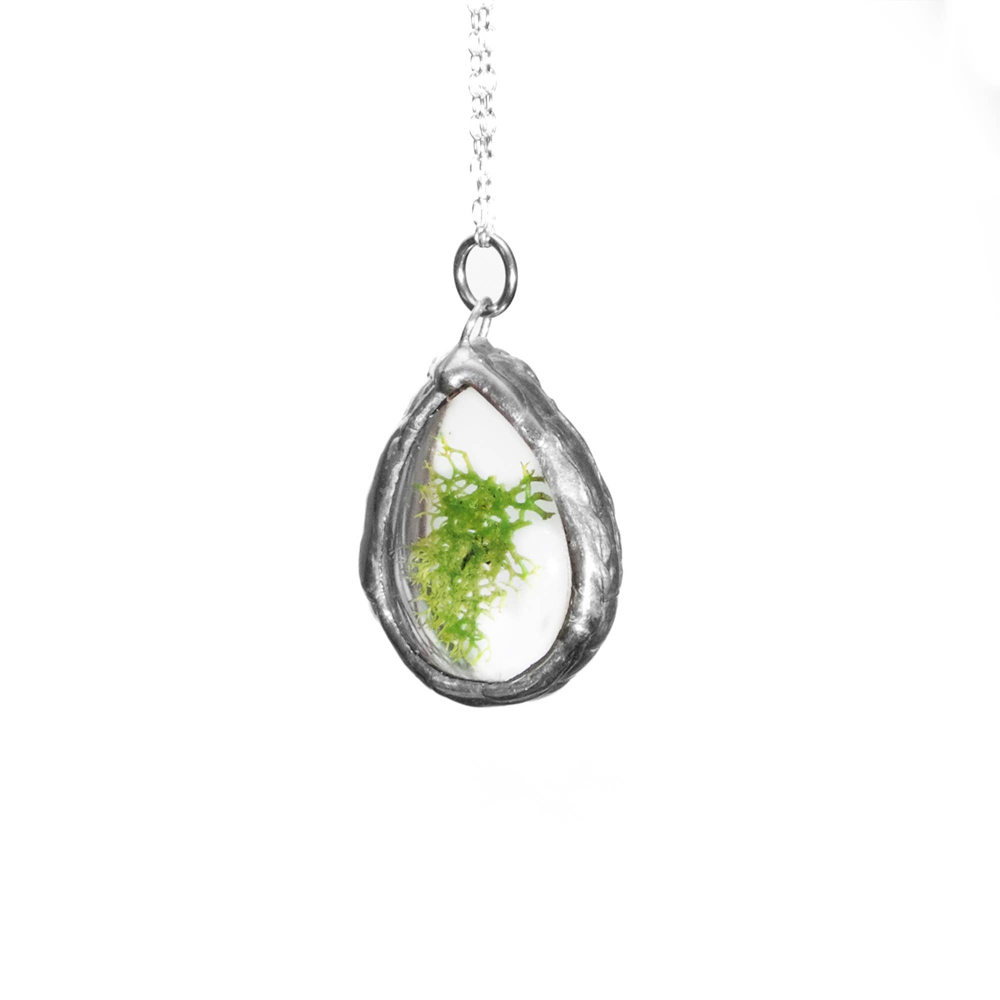 The Teardrop Necklace (Silver)