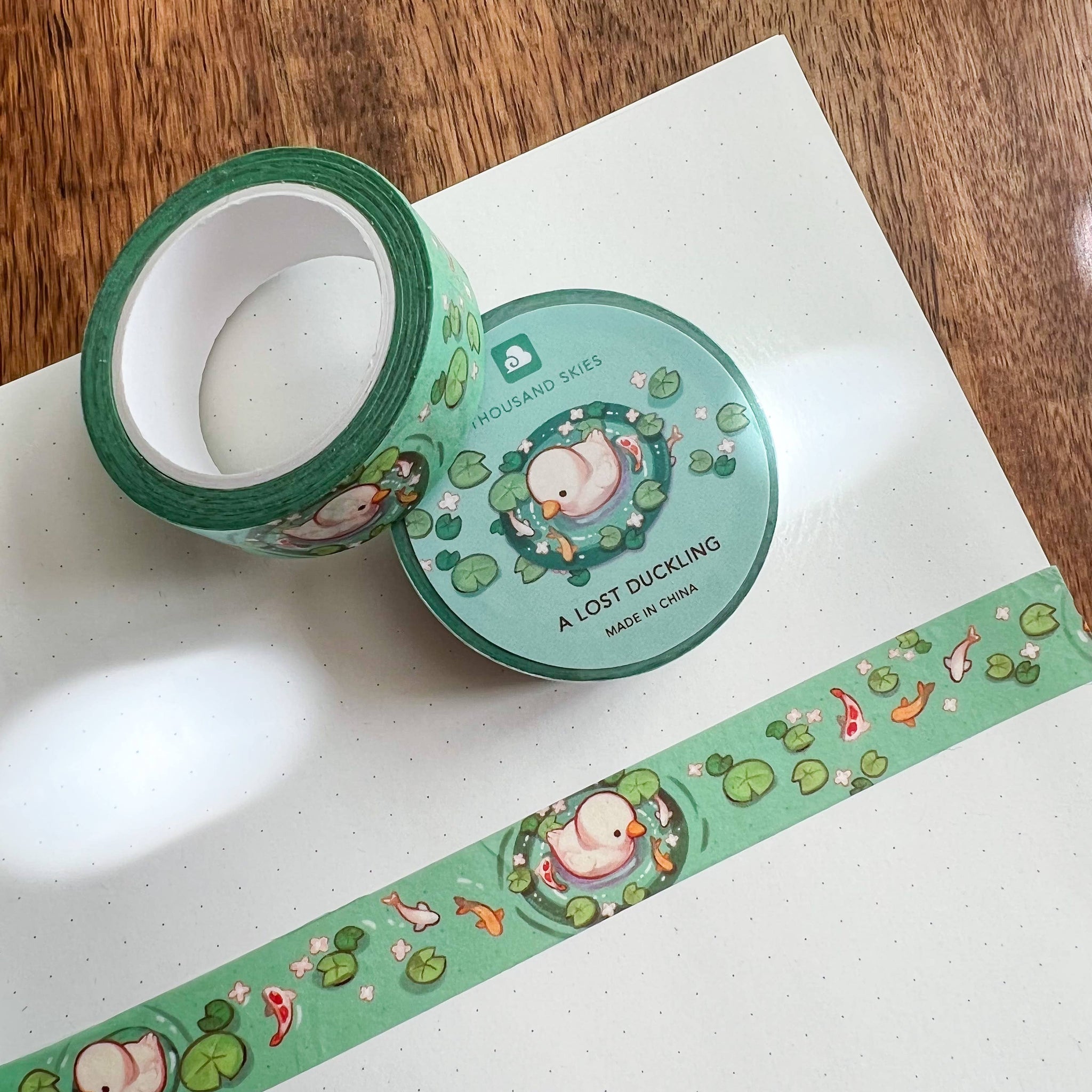 A Lost Duckling Washi Tape
